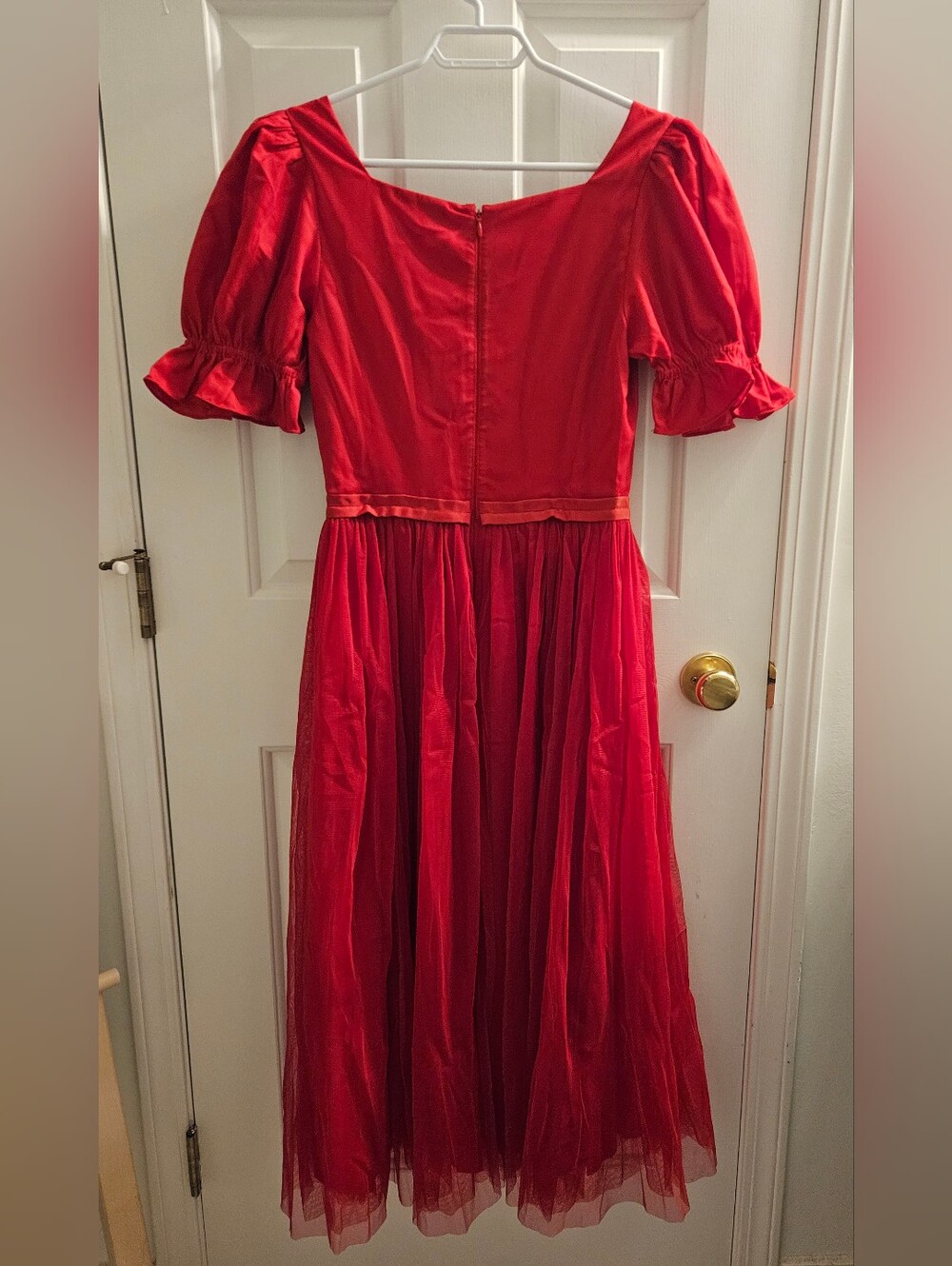 NWT Ivy City Co Ballerina Dress Small Vintage Inspired Tulle Midi Dress - Picture 3 of 4